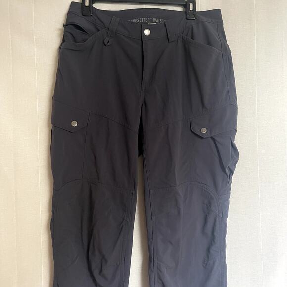 Duluth Trading Co Women's Utility Cargo Pants 10x31 Grundge - Picture 2 of 6